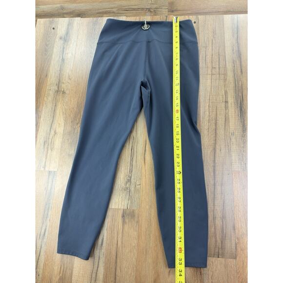 LL Bean Leggings Womens Medium Tapered Leg Stretch Lightweight Casual Workout - Picture 2 of 4